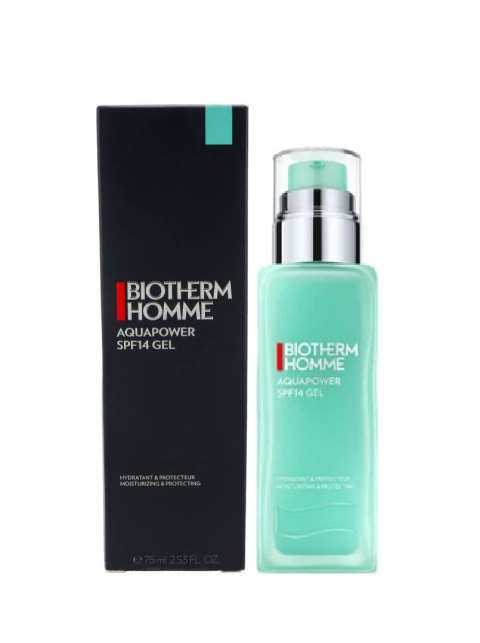 Biotherm Homme Aquapower Spf14 Moisturizing & Protecting Gel 75ml