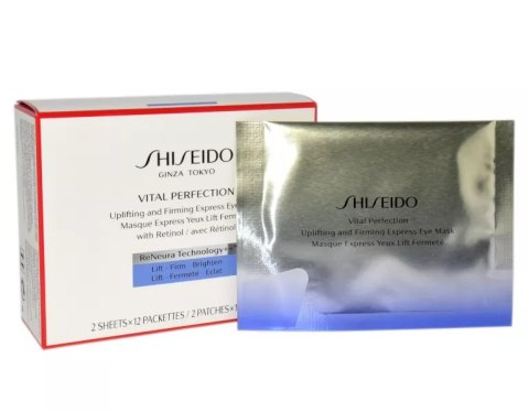 Shiseido Vital Perfection Uplifting And Firming Express Eye Mask 2X12