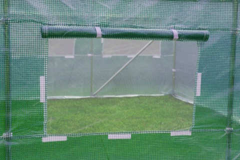 Tunel Foliowy ZIELONY z oknami - 10m2 = 400*250*200