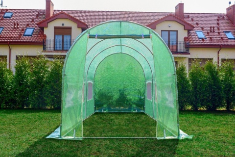 Tunel Foliowy ZIELONY z oknami - 6m2 = 300*200*200