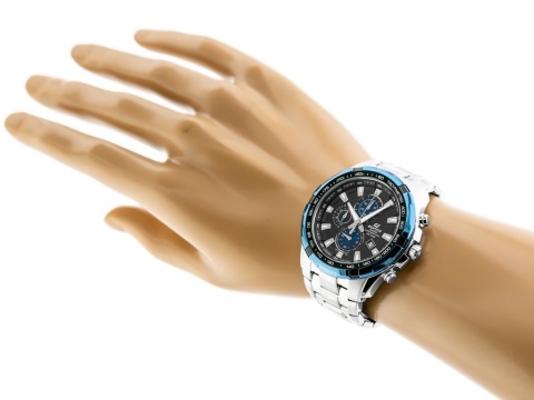 ZEGAREK MĘSKI CASIO EDIFICE EFR-539D-1A2 - 10ATM (zd114b) + BOX
