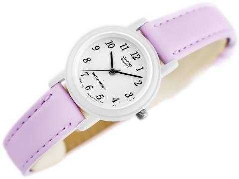 Zegarek dla dziewczynki Casio LRW-200H 1EV – Fioletowy pasek