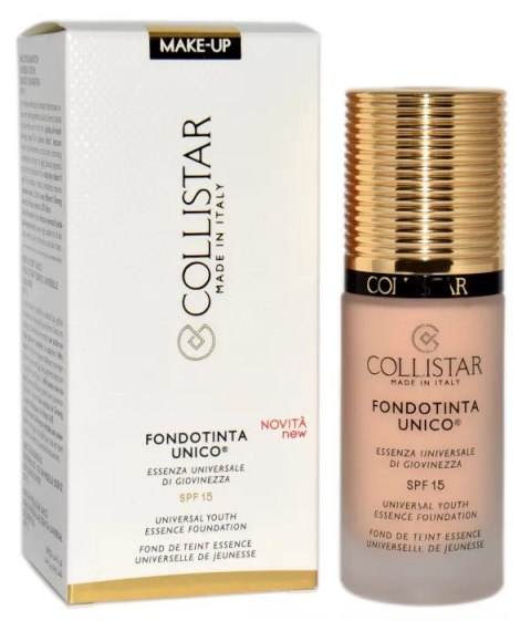 Collistar Unico Foundation Universal Essence Of Youth Spf 15 1R Rose Ivory 30ml