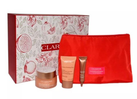 Zestaw Clarins Extra Firming Day Cream 50ml + Extra Firming Serum 10ml + Extra Firming Night Cream 15ml