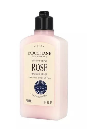 Tester L`Occitane En Provence Rose Perfumed Body Lotion 250ml