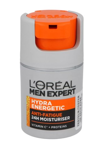 Tester L`Oreal Men Expert Hydra Energetic 24h Moisturiser Cream 50ml