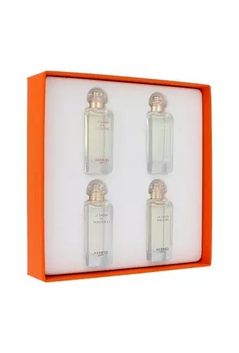 Zestaw Hermes Un Jardin Sur La Lagune Edt 7,5ml + Un Jardin A Cythre Edt 7,5ml + Un Jardin Sur Le Nil Edt 7,5ml + Le Jardin Le M