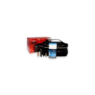 Zestaw L`Oreal Mascara Voluminous Extra Black+ Perfect Slim Superliner +Eye Makeup Remover 125ml+ Kosmetyczka