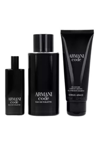 Zestaw Armani Code Edt 125ml + Edt 15ml + Shower Gel 75ml