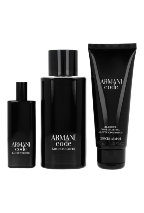 Zestaw Armani Code Edt 125ml + Edt 15ml + Shower Gel 75ml