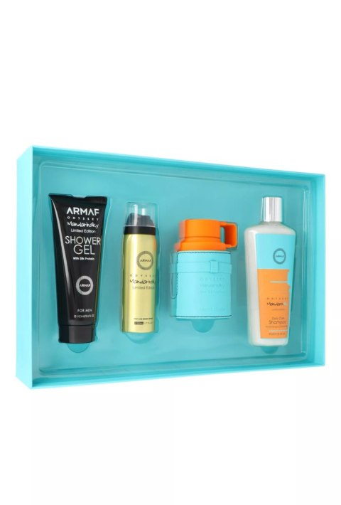 Zestaw Armaf Odyssey Mandarine Sky Edp 100ml + Perfume Body Spray 50ml + Shower Gel 100ml + Shampoo 100ml