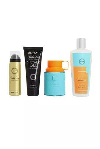 Zestaw Armaf Odyssey Mandarine Sky Edp 100ml + Perfume Body Spray 50ml + Shower Gel 100ml + Shampoo 100ml