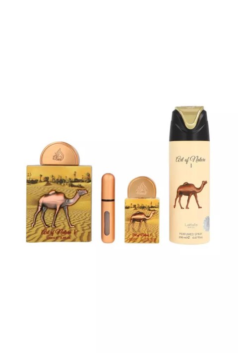 Zestaw Lattafa Art Of Nature I Edp 100ml + Edp 20ml + Deodorant 200ml