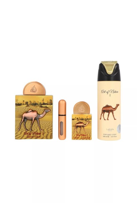 Zestaw Lattafa Art Of Nature I Edp 100ml + Edp 20ml + Deodorant 200ml