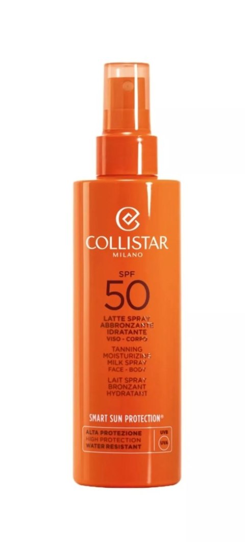 Collistar Moisturizing Tanning Milk Spray Spf50 200ml