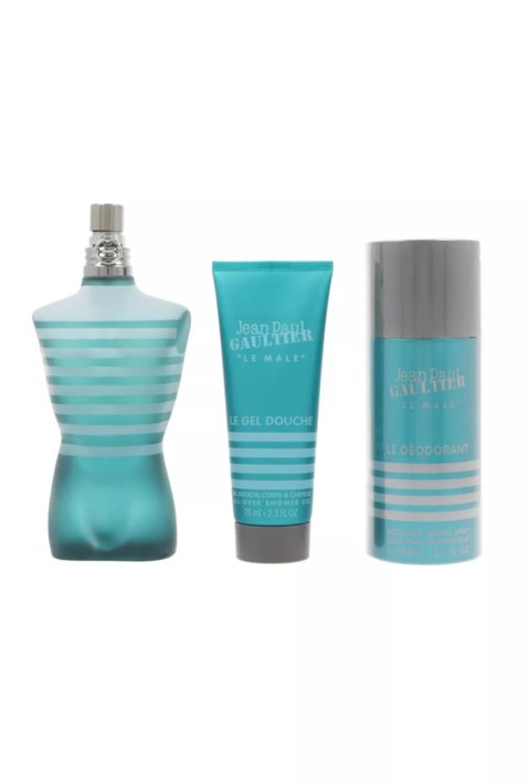 Zestaw Jean Paul Gaultier Le Male Edt 125ml + Shower Gel 75ml + Deodorant 150ml