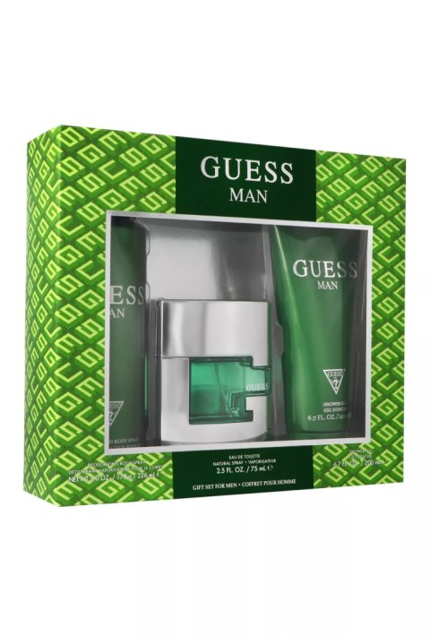 Zestaw Guess Man Edt 75ml + Deodorant 226ml + Shower Gel 200ml