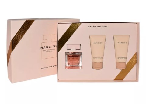 Zestaw Narciso Rodriguez Cristal Edp 50ml + Body Lotion 50ml + Shower Gel 50ml