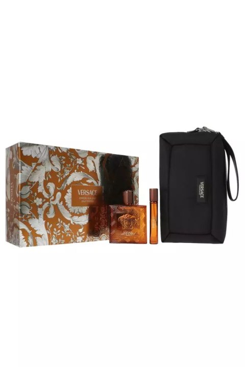 Zestaw Versace Eros Najim Parfum 100ml + Parfum 10ml + Pouch
