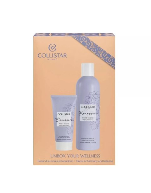Zestaw Collistar Unbox Your Wellness Creamy Shower Milk 250ml + Soft Body Butter 50ml