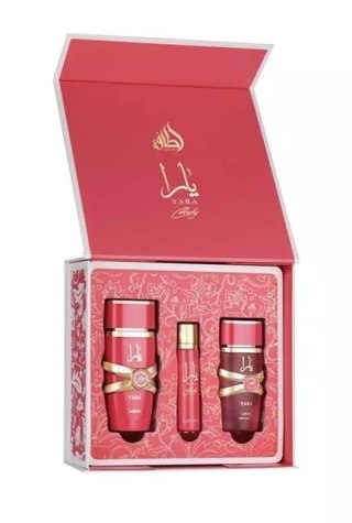 Zestaw Lattafa Yara Candy Edp 100ml + 12ml Edp + Hair Mist 50ml