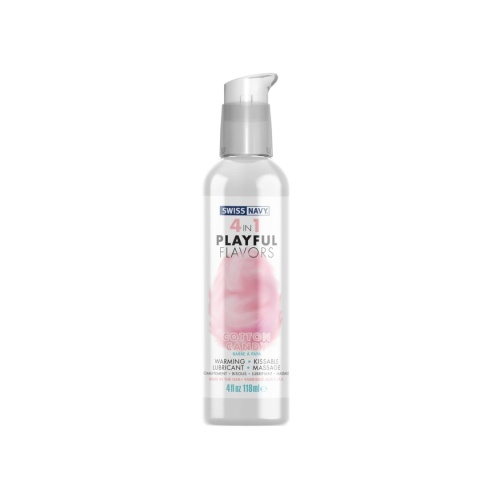 4 w 1 Lubrykant Cotton Candy 118ml – Jadalny Żel o Smaku Waty Cukrowej