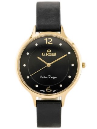 ZEGAREK DAMSKI G. ROSSI 10411A-1A2 NA PASKU (zg714f) + BOX