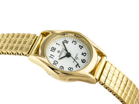 ZEGAREK DAMSKI PERFECT X133 (zp880b) gold - gumka
