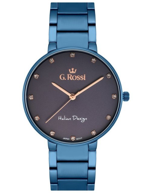 ZEGAREK G. ROSSI - 11155B2-6F3 (zg784g) blue + BOX