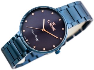 ZEGAREK G. ROSSI - 11155B2-6F3 (zg784g) blue + BOX