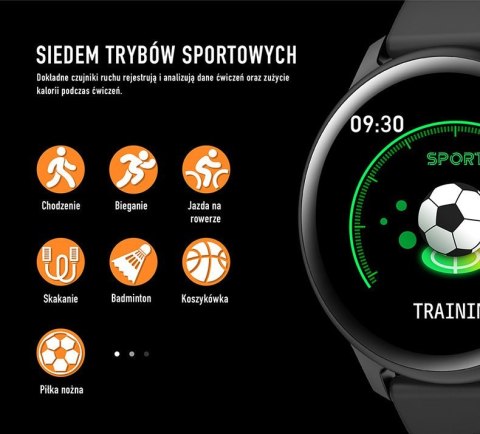 SMARTWATCH DAMSKI G. Rossi SW010-7 rosegold/white (sg005e)