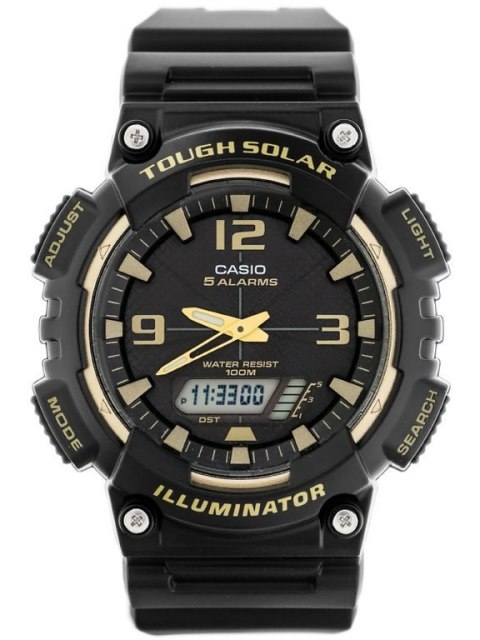 ZEGAREK MĘSKI CASIO AQ-S810W-1A3V (zd044i) - SOLAR POWERED + BOX