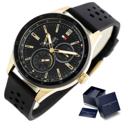 ZEGAREK MĘSKI TOMMY HILFIGER 1791636 AUSTIN (zf017a) + BOX