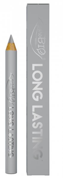 Cień do powiek w kredce Long Lasting PERŁOWY SREBRNY 28L