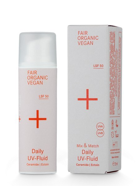 MIX & MATCH Anti-UV Fluid do twarzy SPF 50 z ceramidami i ektoiną