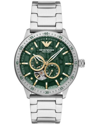 ZEGAREK MĘSKI EMPORIO ARMANI AR60053 - MARIO MECCANICO - AUTOMAT (zi056b)