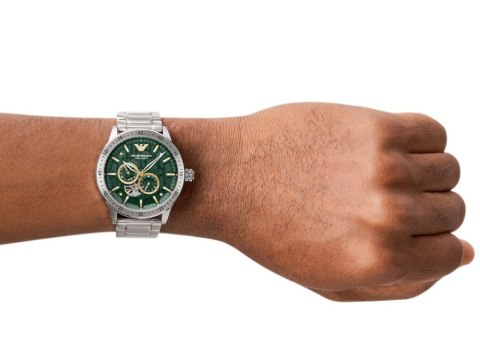 ZEGAREK MĘSKI EMPORIO ARMANI AR60053 - MARIO MECCANICO - AUTOMAT (zi056b)