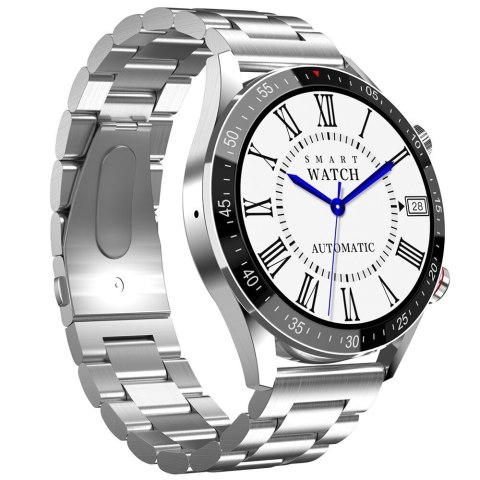 SMARTWATCH MĘSKI GRAVITY GT4-3 - WYKONYWANIE POŁĄCZEŃ, KROKOMIERZ (sg023c)