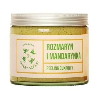 Cukrowy peeling do ciała ROZMARYN I MANDARYNKA
