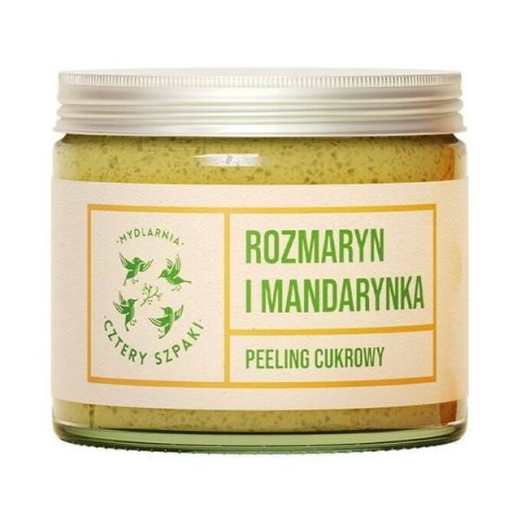 Cukrowy peeling do ciała ROZMARYN I MANDARYNKA