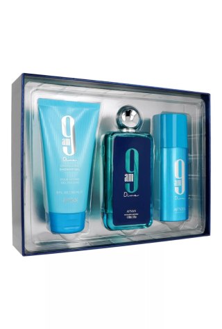Zestaw Afnan 9 am Dive Edp 100ml + Shower Gel 150ml + Deodorant 150ml