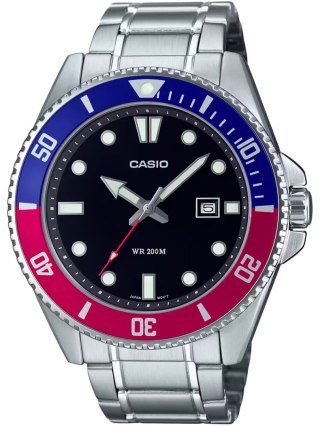 Zegarek Męski Casio MDV-107D-1A3 + BOX