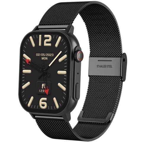 SMARTWATCH UNISEX GRAVITY GT15-2 - ROZMOWY BLUETOOTH, DODATKOWY PASEK (sg029b)