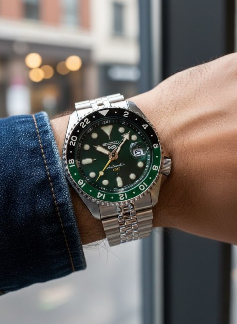 ZEGAREK MĘSKI SEIKO 5 SPORTS SSK035K1+ BOX