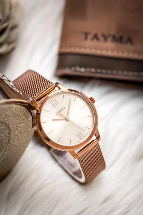 ZEGAREK DAMSKI CASIO LTP-E157MR-9AEF + BOX
