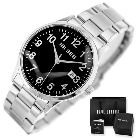 ZEGAREK MĘSKI PAUL LORENS - PL14573B2-1C1 (zg368b) + BOX