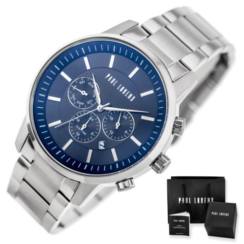 ZEGAREK MĘSKI PAUL LORENS - PL6647B-6C1 (zg372d) + BOX