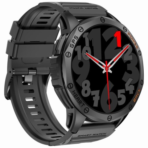 SMARTWATCH MĘSKI GRAVITY GT24-3 - LATARKA, DODATKOWY PASEK (sg033c)