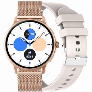 SMARTWATCH UNISEX GRAVITY GT12-5 - ROZMOWY BLUETOOTH, DODATKOWY PASEK (sg035e)
