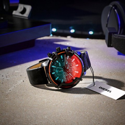 ZEGAREK MĘSKI DIESEL Griffed Chronograph DZ4519 + BOX